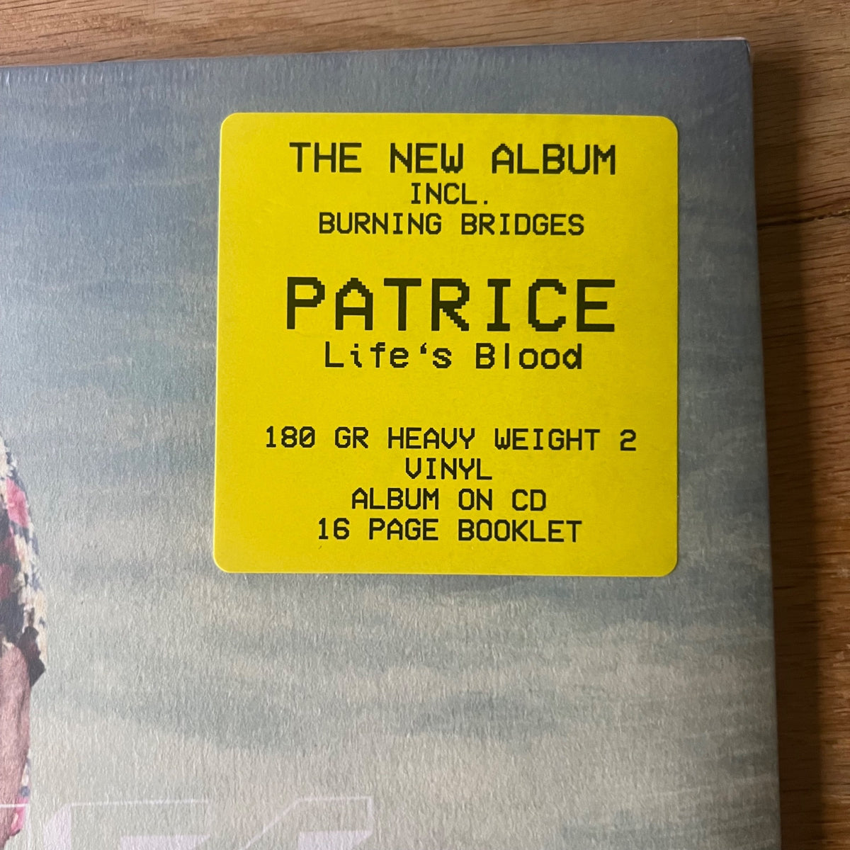 Patrice - Life's Blood / 2 LP - 1. D-Press. 2016 - (Mint & Sealed)