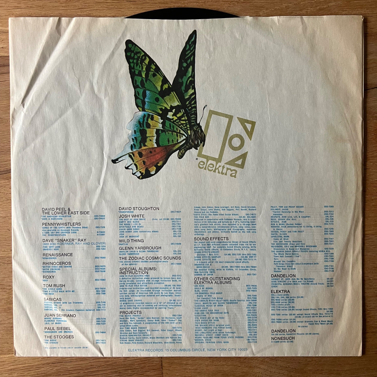 Ron Jacobs - A Child's Garden Of Grass / 1. US-Press. 1971 - (VG+/VG++)