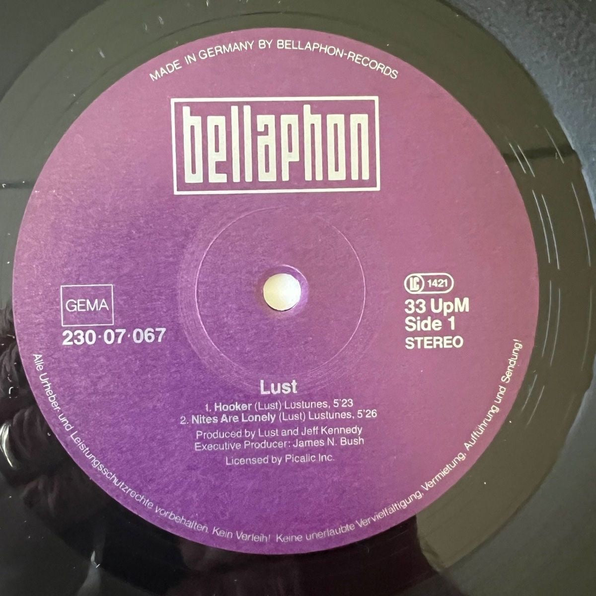 Lust - Same / Mini LP - 1. D-Press. 1985 - (M-/M-)