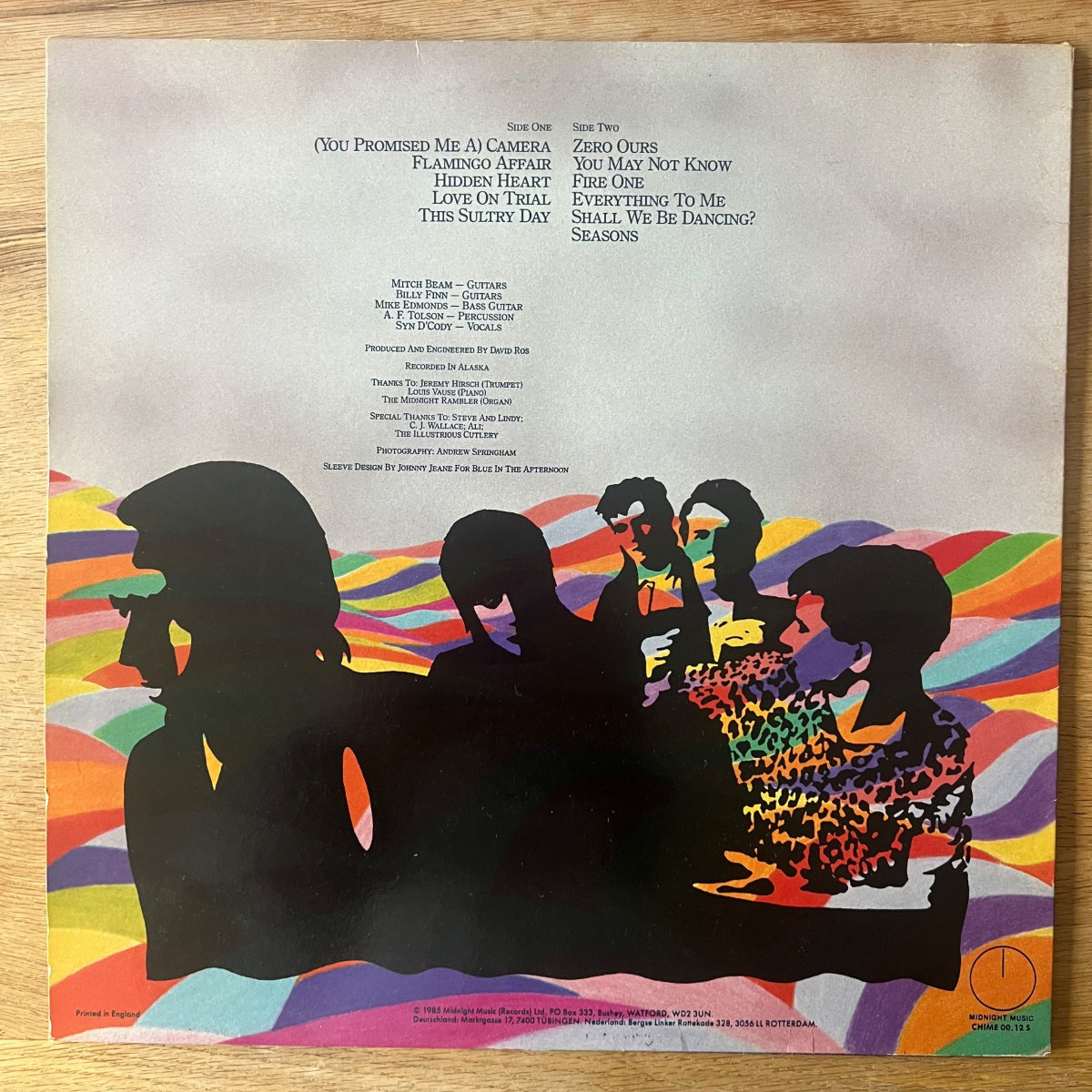 Hearts On Fire - Dreams Of Leaving / 1st UK Press. 1985 - (M-/M-)