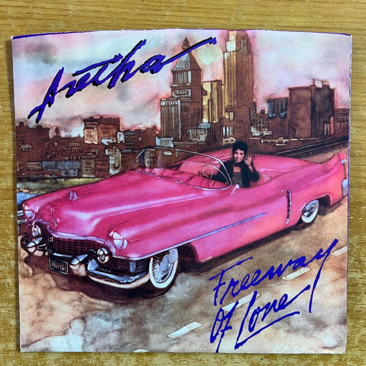 Aretha Franklin - Freeway Of Love / 1. US-Press. 1985 - (M-/M-)