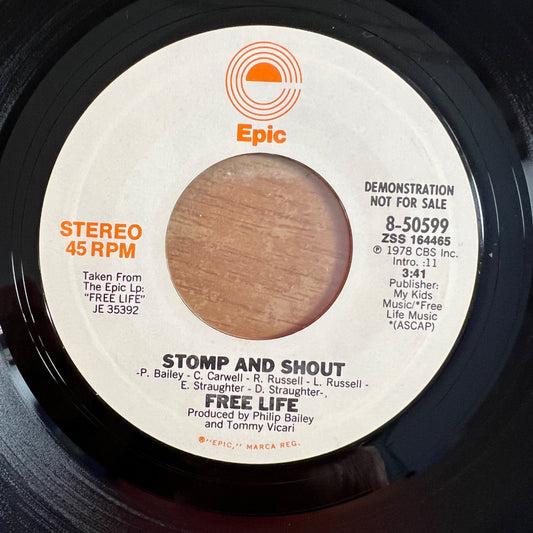 Free Life - Stomp And Shout / US-Promo 1978 - (M-/Neutral)