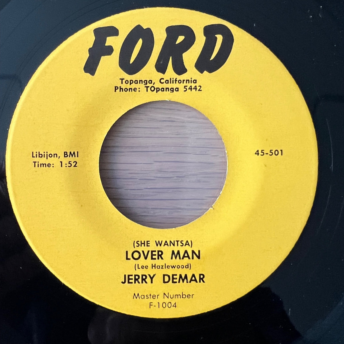 Jerry Demar - Cross-Eyed Alley Cat / US-Press. 1975 - (M-/Neutral)