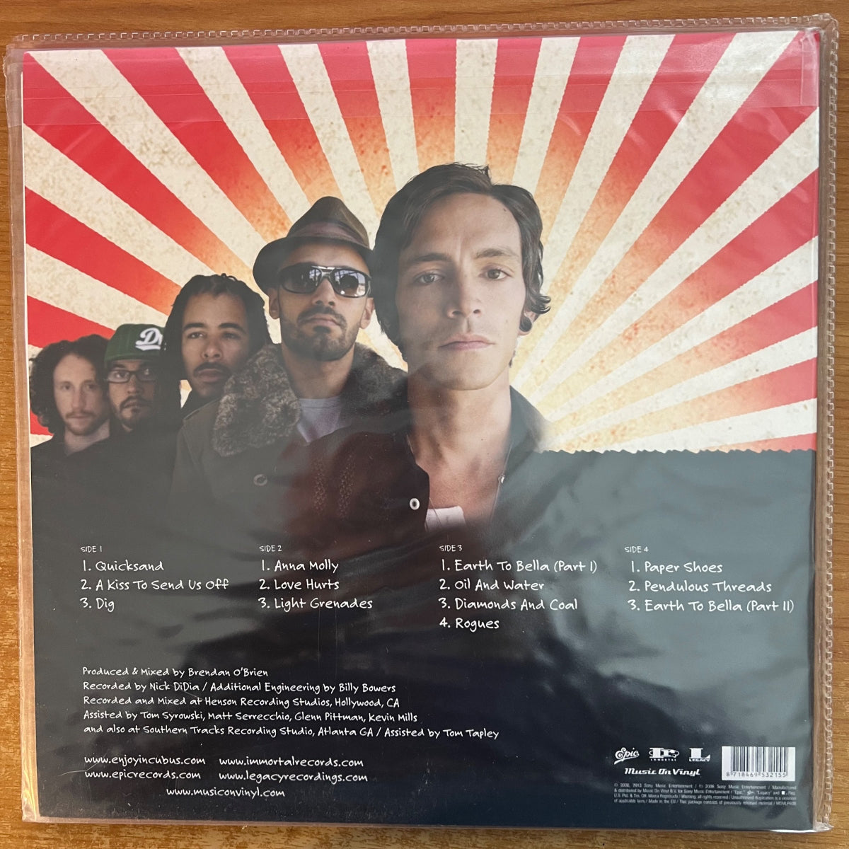 Incubus - Light Grenades / 2 LP - Audiopoh. Press. 2013 - (Mint & Sealed)