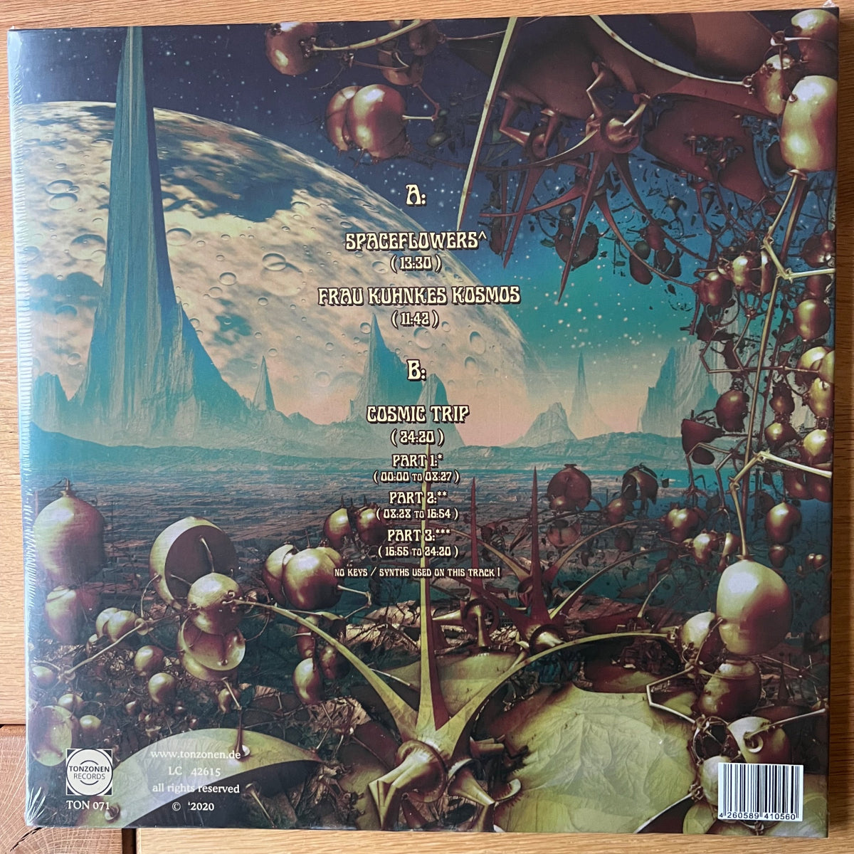 Spacelords - Spaceflowers / 1. D-Press. 2020 -Blue Marbeled Vinyl - (Mint & Sealed)