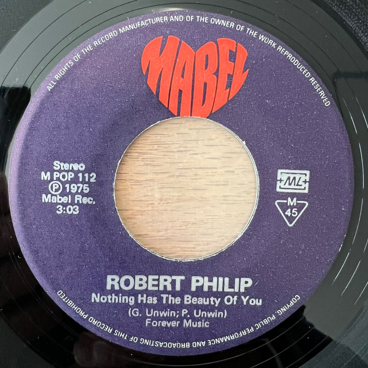 Robert Philip - I'm Goin Back To Good Ol' Georgia / 1. Swiss-Press. 1975 - (VG++/VG++)