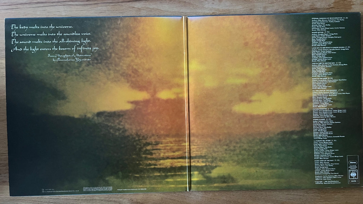 Santana - Caravanserai / 1. UK-Press. 1972 - (M-/VG++)