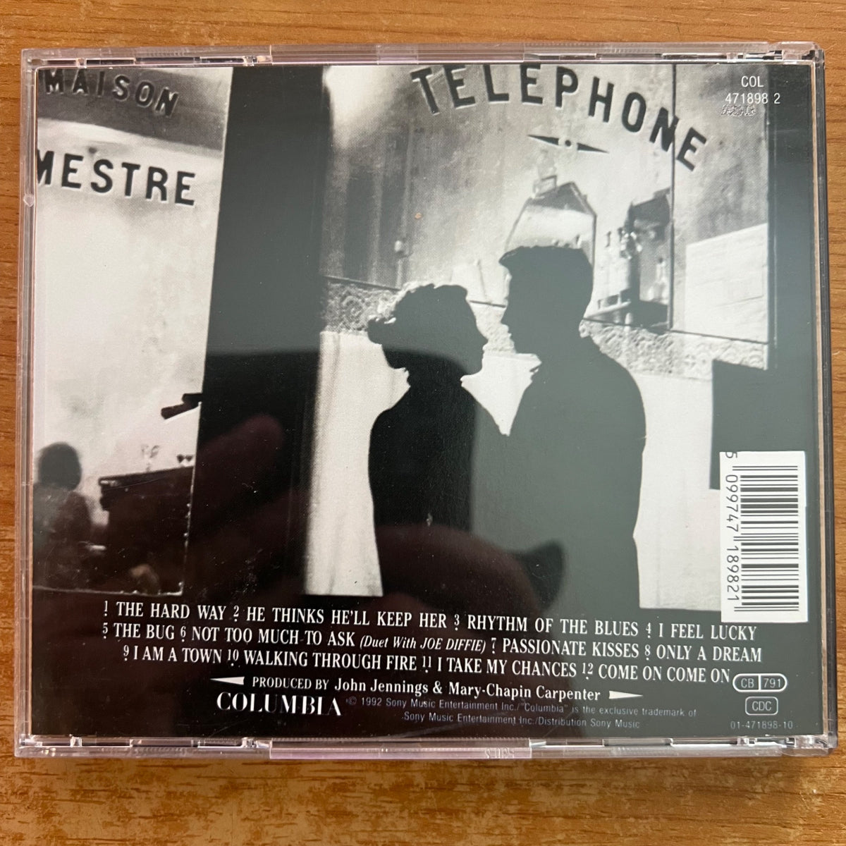 Mary-Chapin Carpenter - Come On Come On / CD - 1. EU-Press. 1992 - (M-/M-)