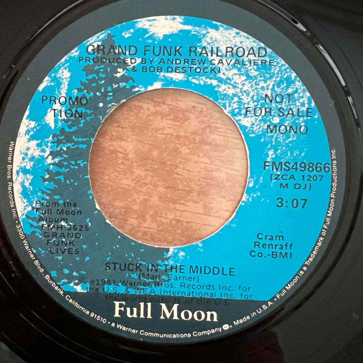 Grand Funk Railroad - Stuck In The Middle / US-Promo 1981 - (VG++/Neutral)