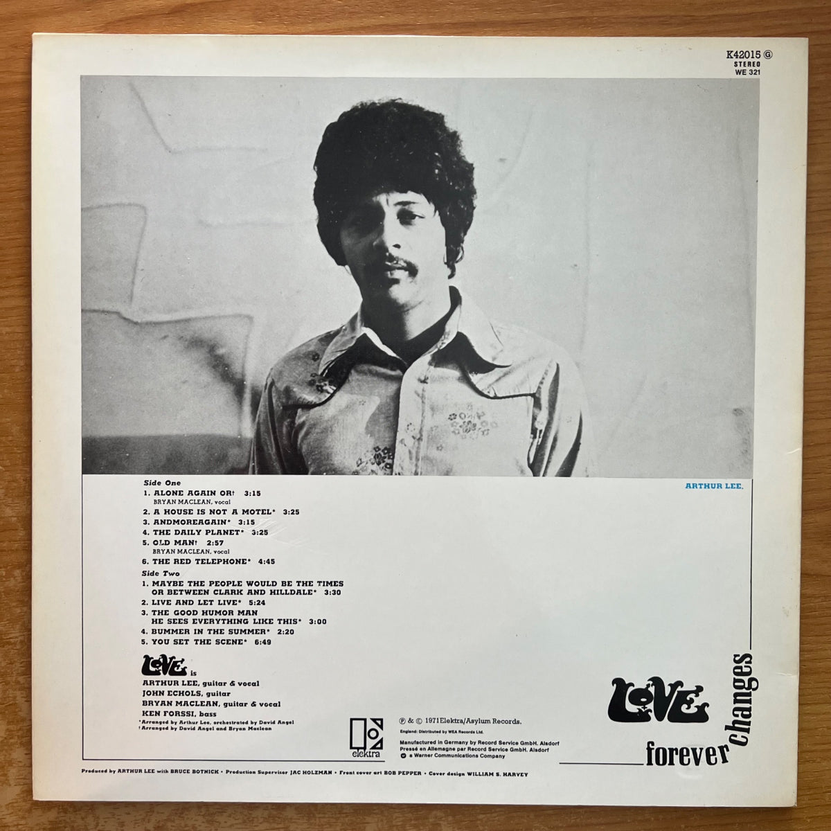 Love - Forever Changes / EU-Press. 198? - (M-/M-)
