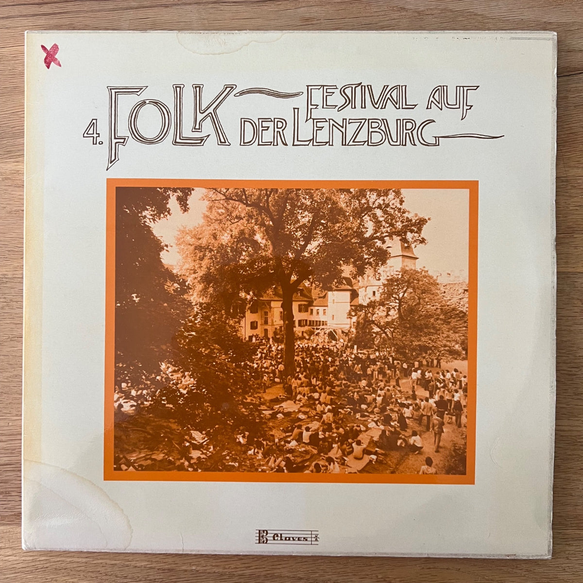 Various - 4. Folk-Festival Auf Der Lenzburg / 2 LP - 1. Swiss-Press. 1975 - (M-/VG+)