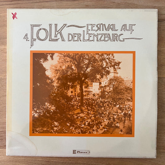 Various - 4. Folk-Festival Auf Der Lenzburg / 2 LP - 1. Swiss-Press. 1975 - (M-/VG+)