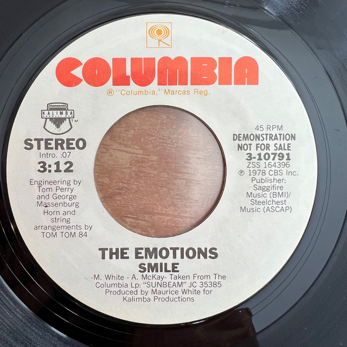 Emotions - Smile / US-Promo 1978 - (M-/Neutral)