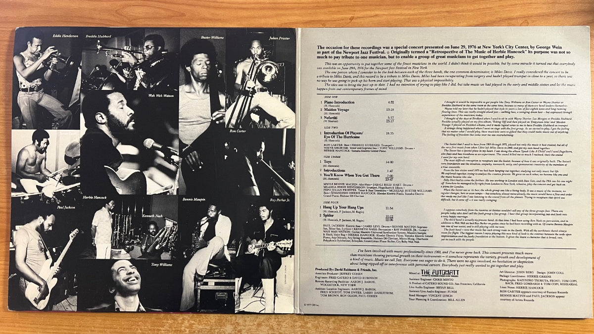 Herbie Hancock - V.S.O.P. / 2 LP - 1. UK-Press. 1977 - (M-/VG+)