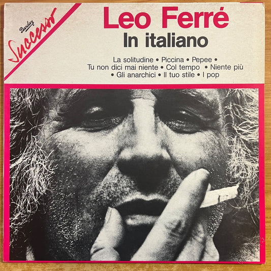Leo Ferré - In Italiano / Italy-Press. RE - (M-/VG++)