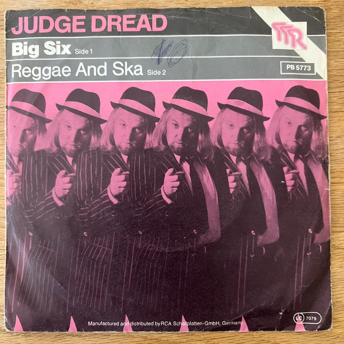 Judge Dread - Big Six / 1. D-Press. 1980 (VG+/VG)