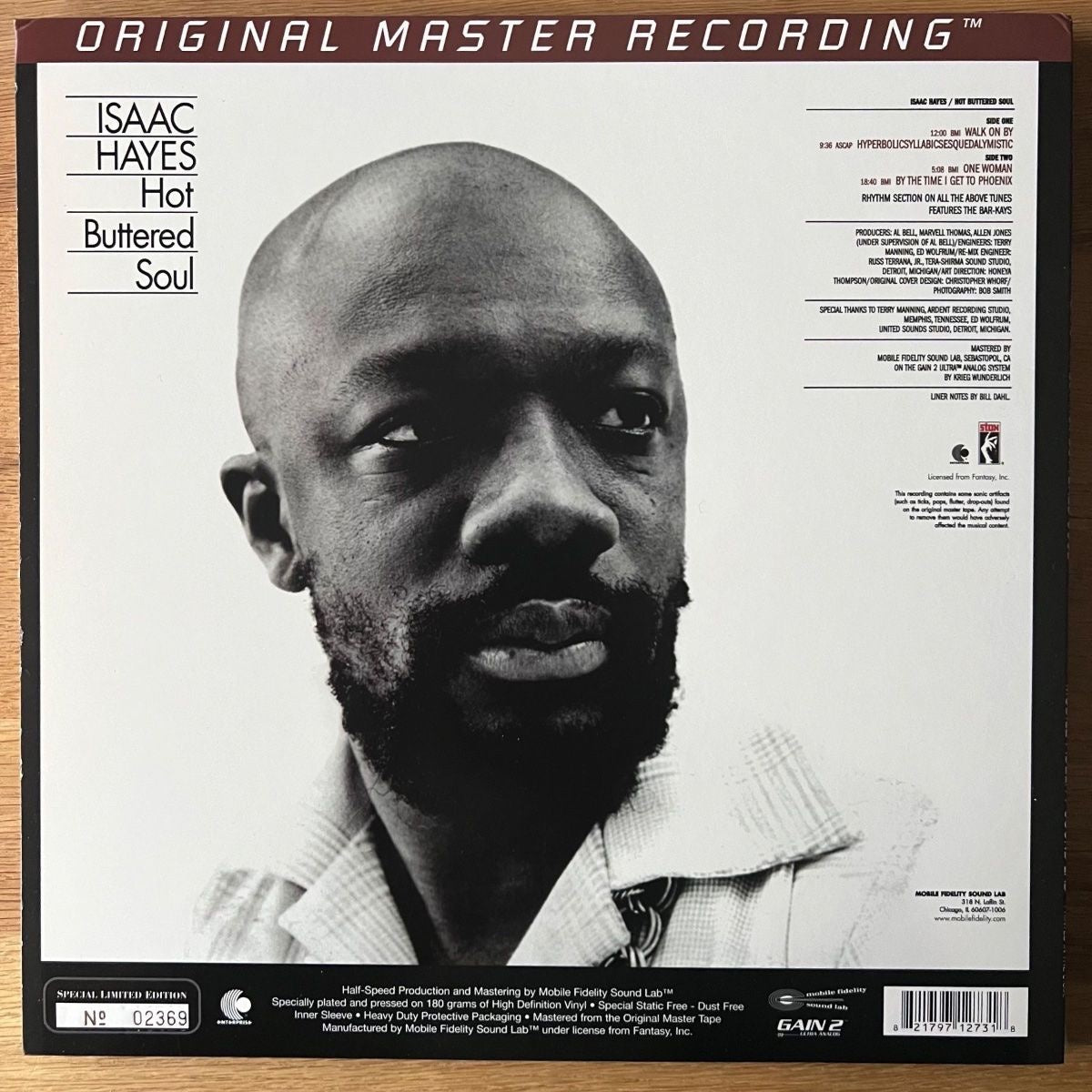Isaac Hayes - Hot Buttered Soul / Audiophile MFSL 2005 - (Mint/M-)