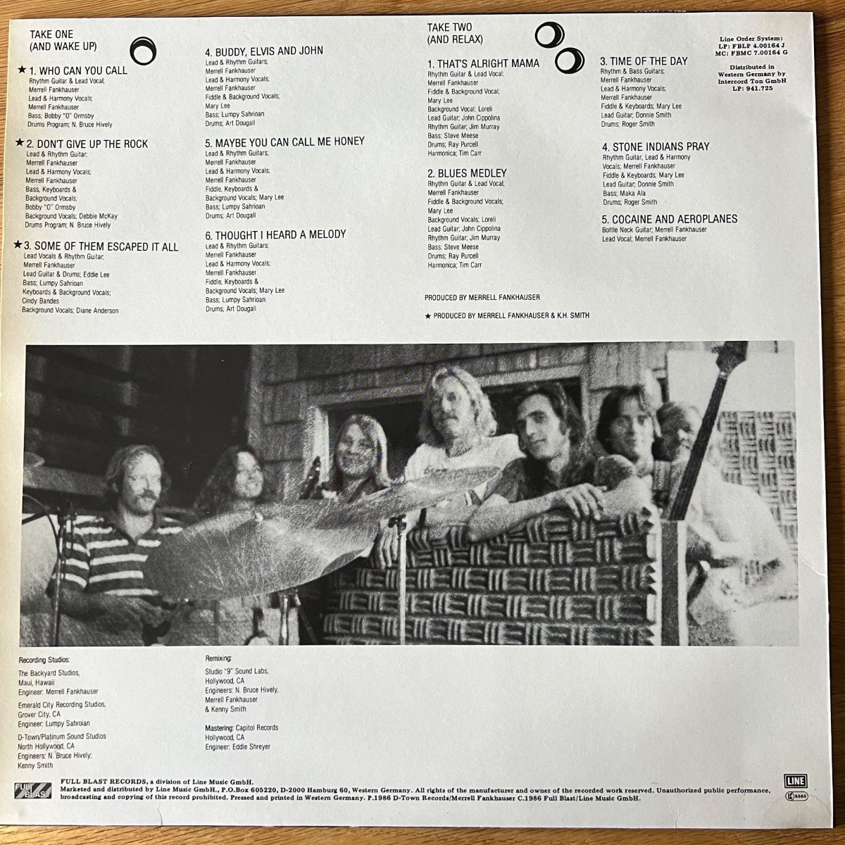 Merrell Fankhauser - Doctor Fankhauser / 1. D-Press. 1986 - White Vinyl - (M-/M-)