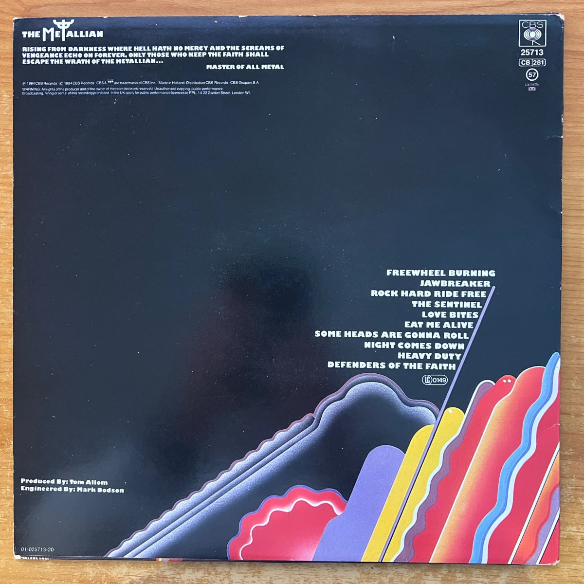 Judas Priest - Defenders Of The Faith / 1. NL-Press. 1984