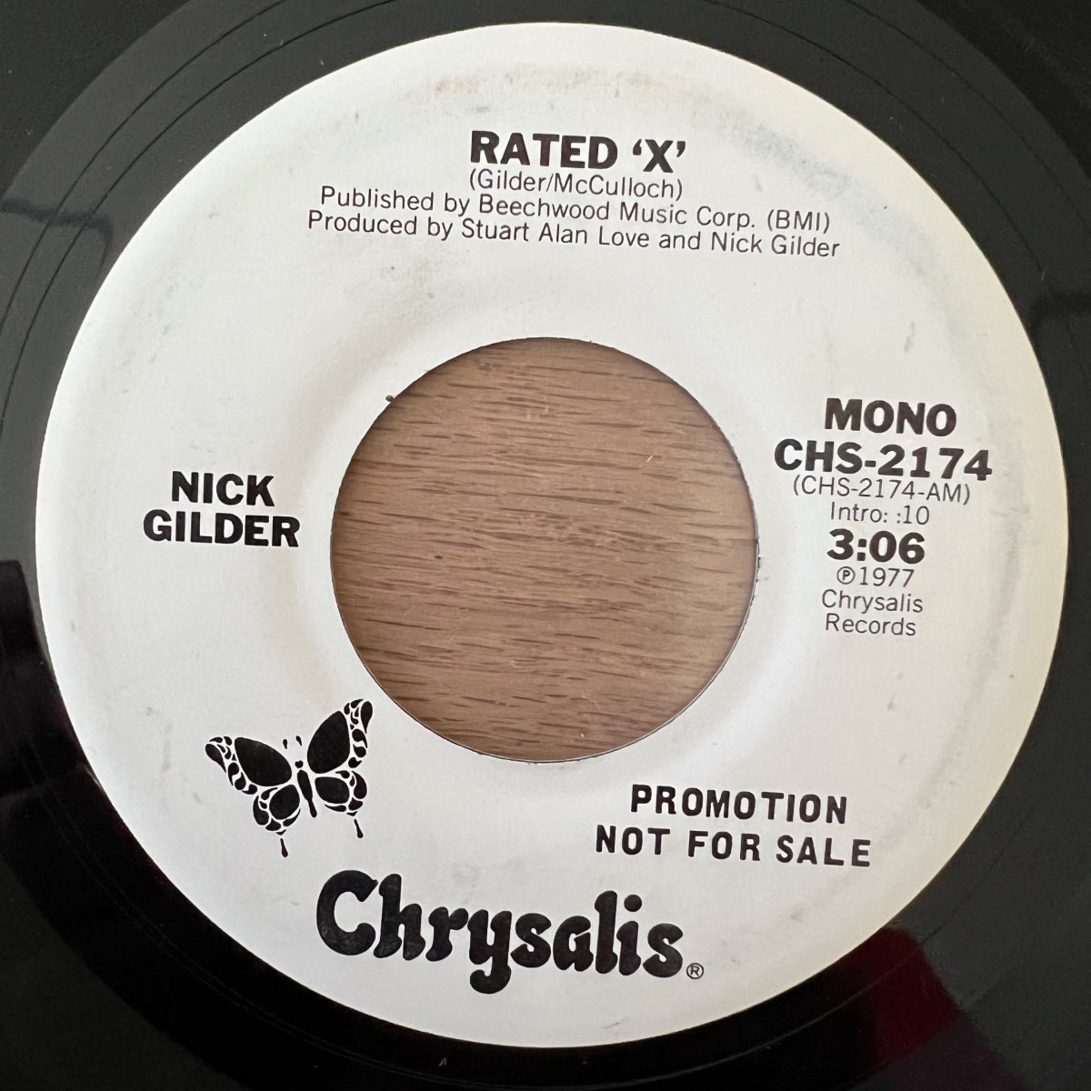Nick Gilder - Rated X / US-Promo 1977 - (M-/Neutral)