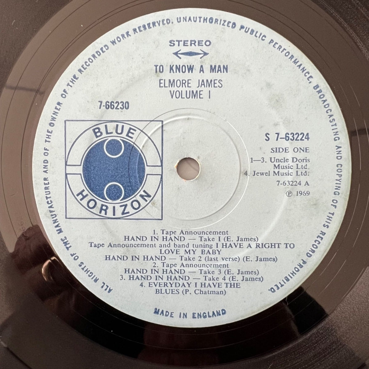 Elmore James - To Know A Man / 2 LP - 1. UK-Press. 1969 - (M-/VG++)