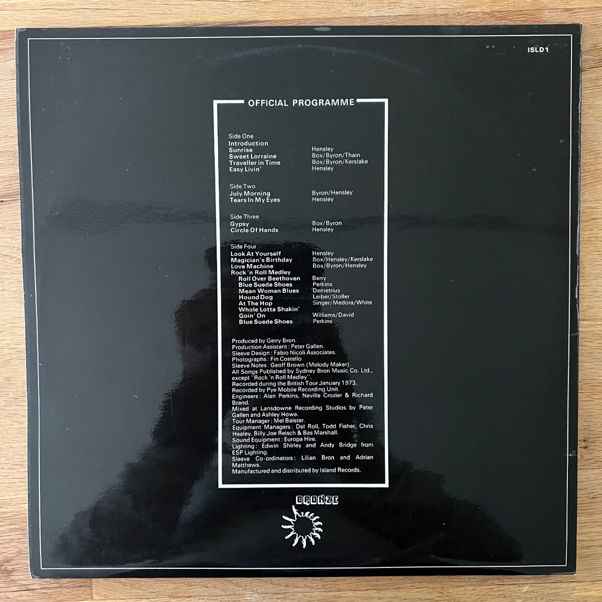 Uriah Heep - Live / 2 LP - 1. UK-Press.1973 - (M-/VG++)