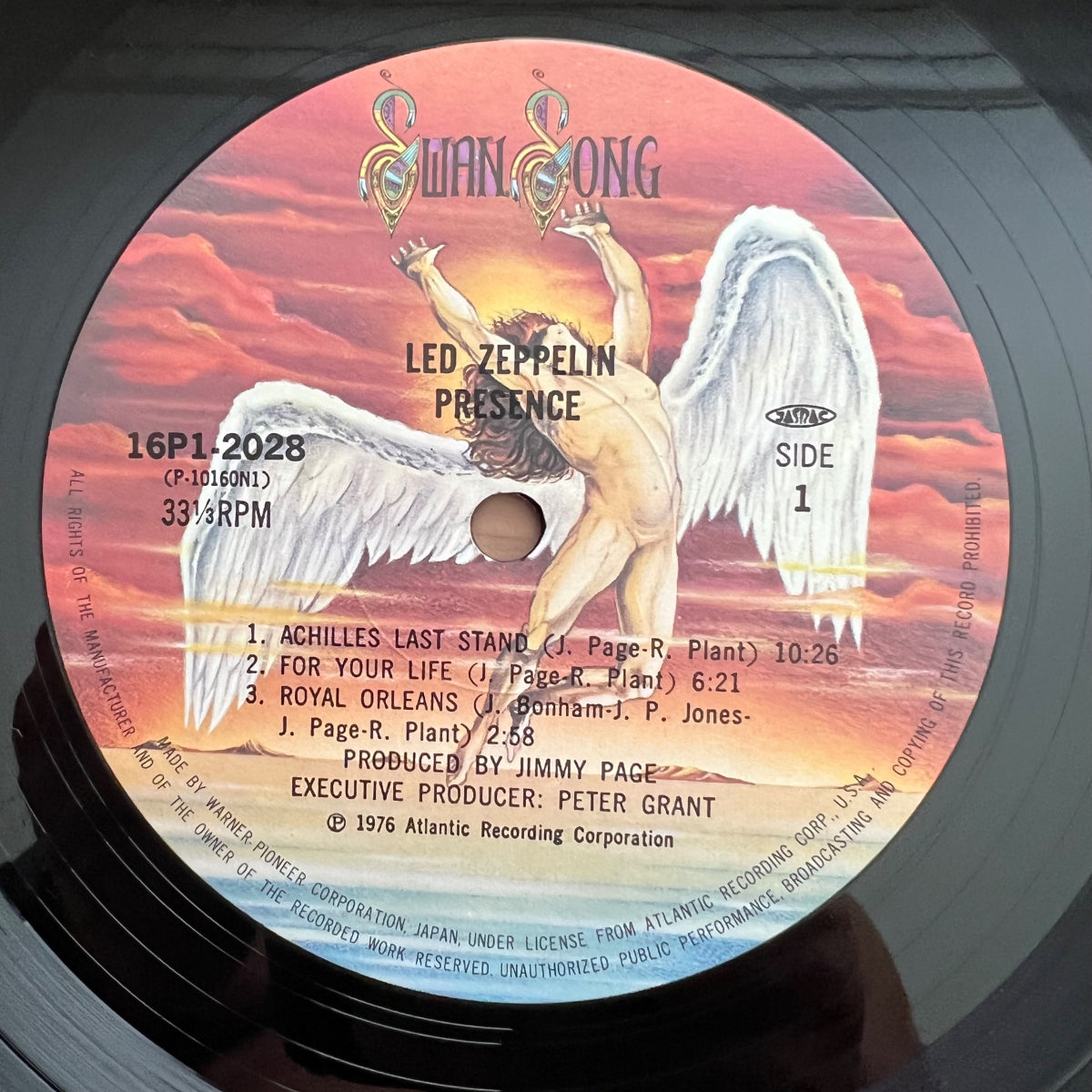 Led Zeppelin - Presence / Japan-Press. 1988 - (Mint)