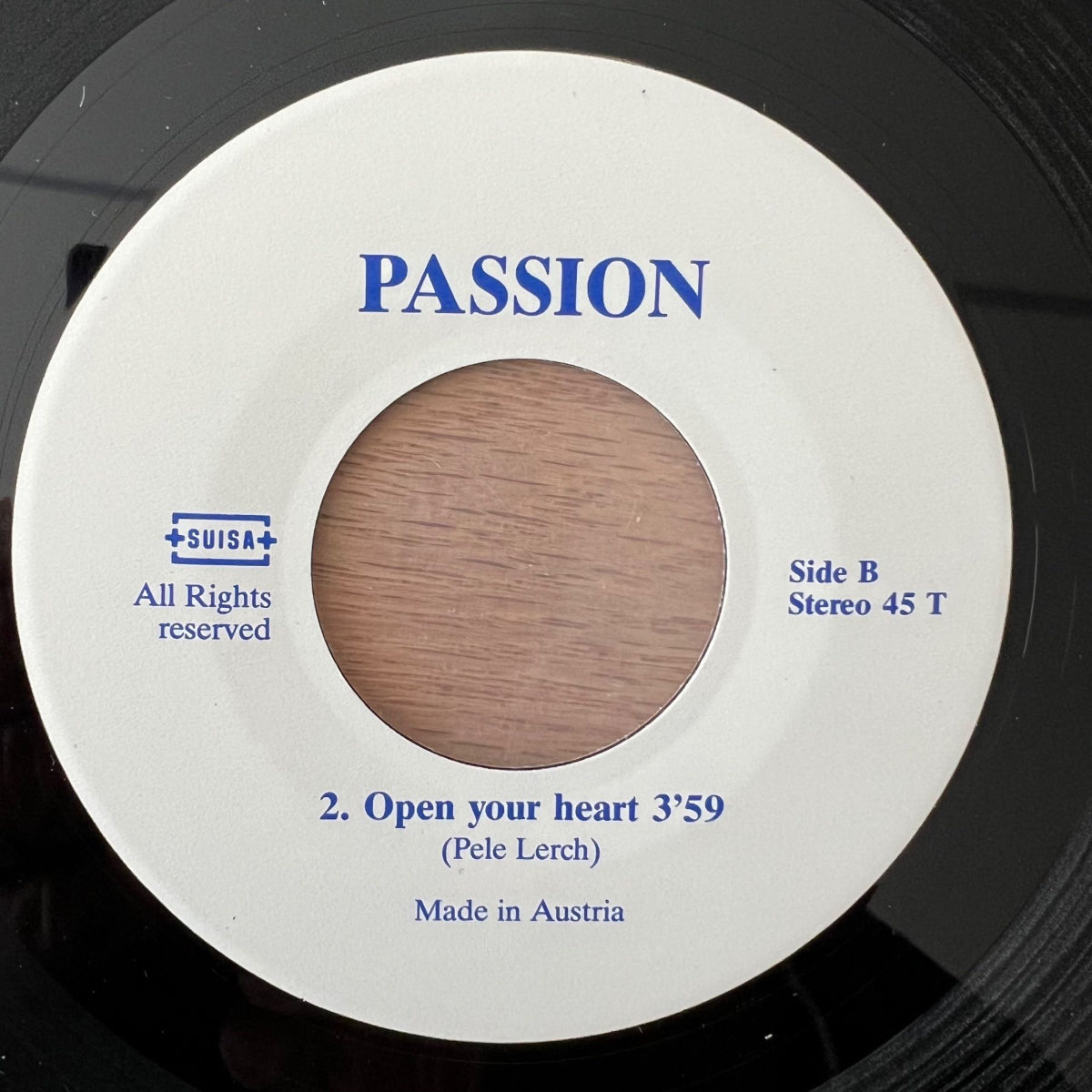 Passion - Tears / 1. Swiss-Press- 198? - (VG++/VG++)