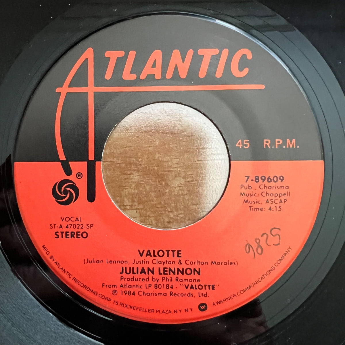 Julian Lennon - Valotte / 1. US-Press. 1984 - (M-/VG++)