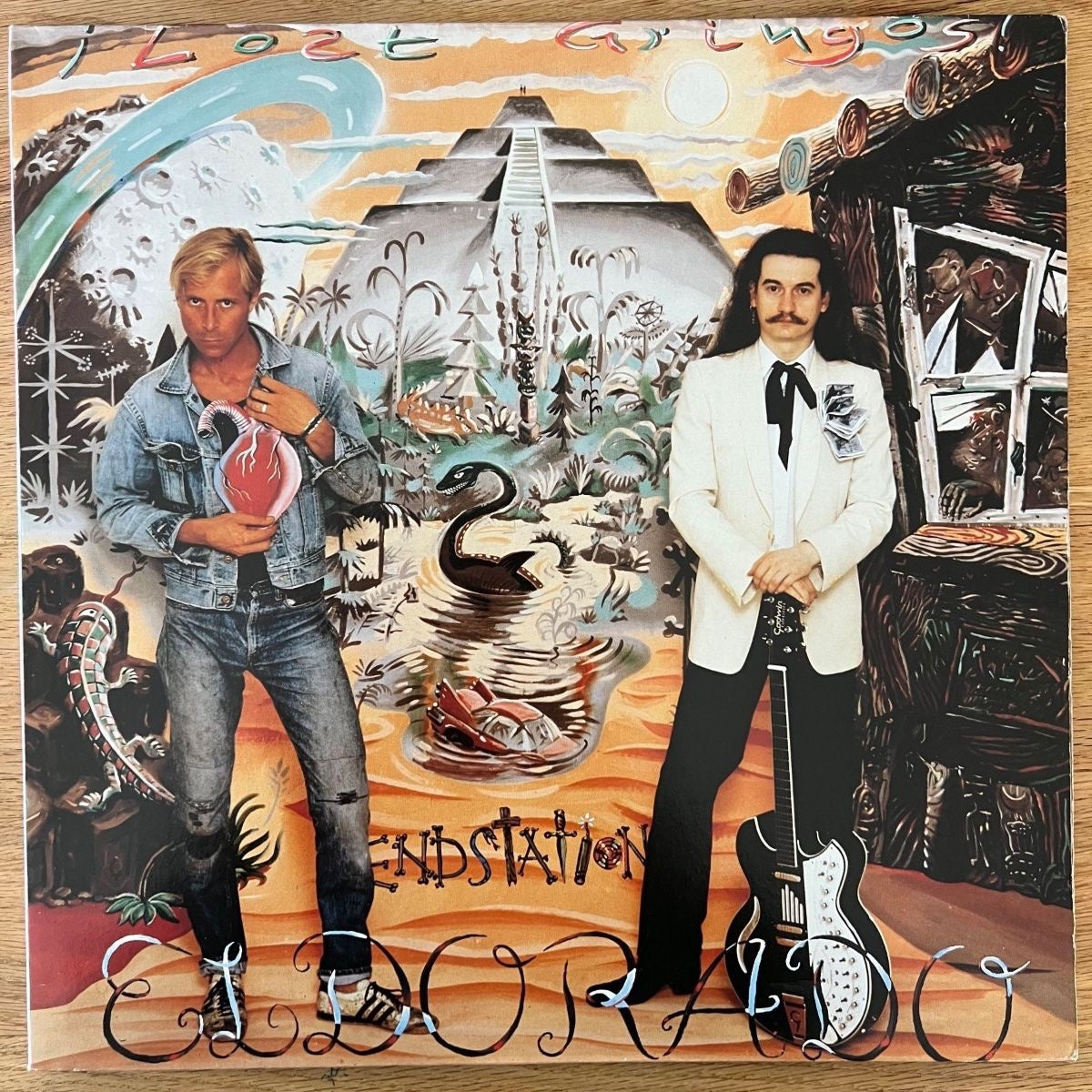 Lost Gringos - Endstation Eldorado / 1. D-Press. 1983 - (M-/M-)