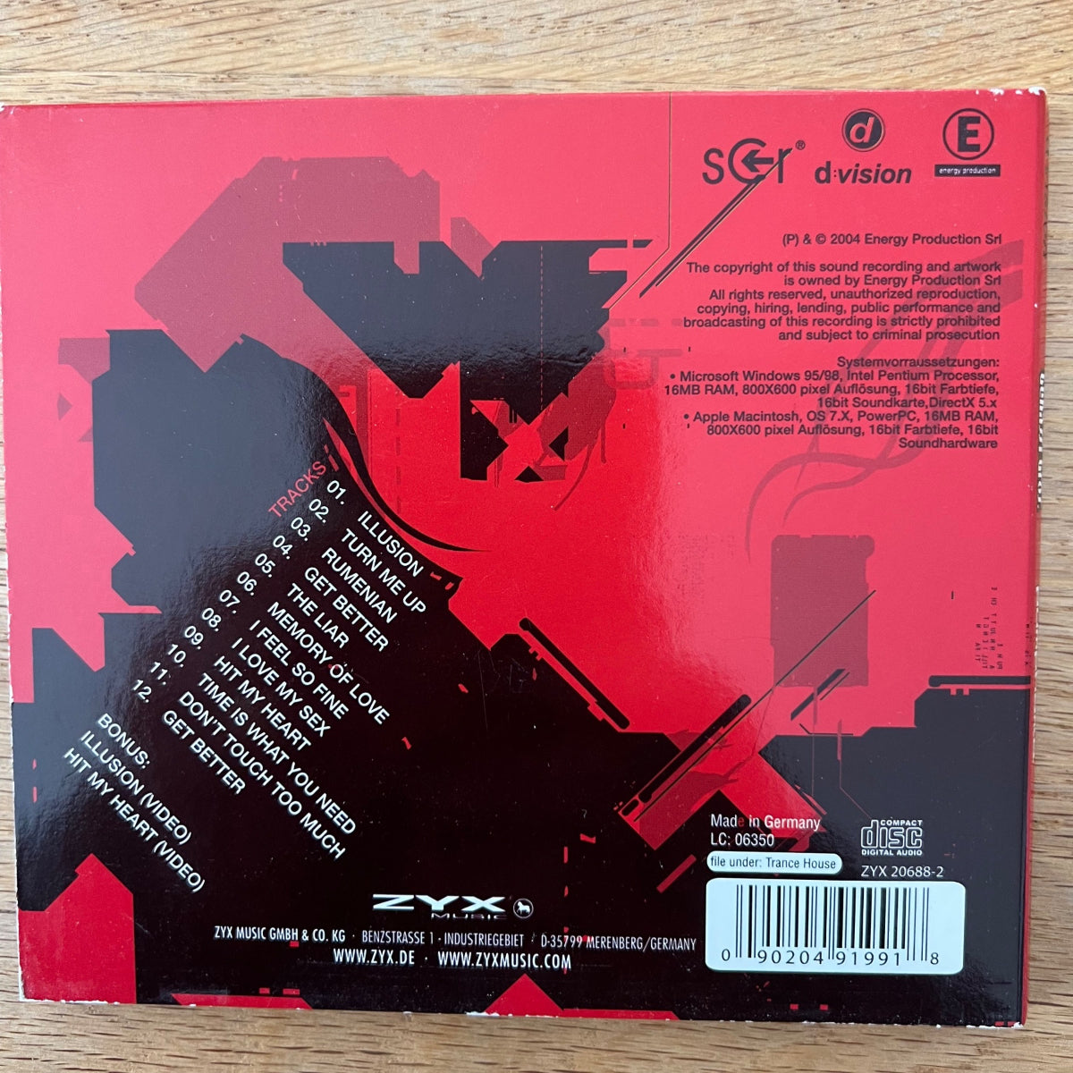 Benassi Bros. - Pumpphonia / CD - 1. D-Press. 2004 - Digipak - (M-/VG++)