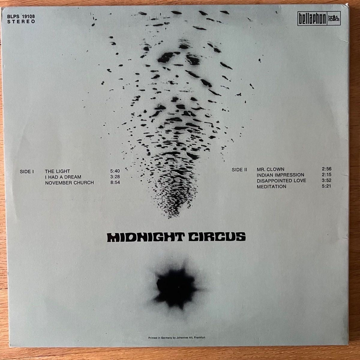 Midnight Circus - Same / 1. D-Press. 1972 - (M-/M-)