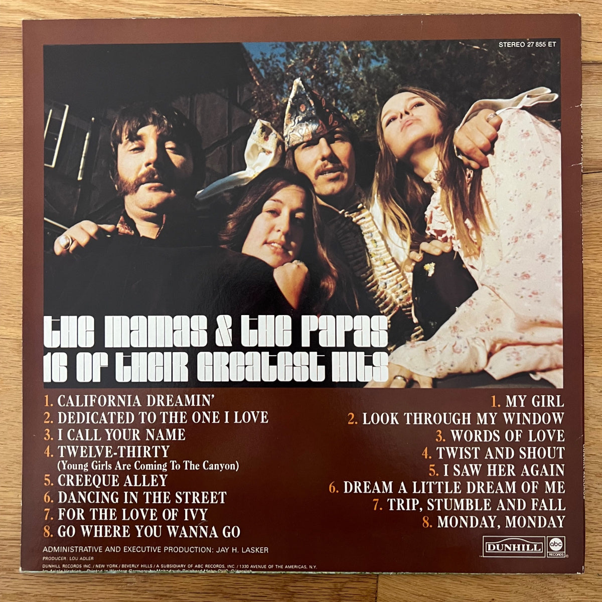 Mamas & Papas - 16 Of Their Greatest Hits / D-Press. 1976 - (M-/M-)