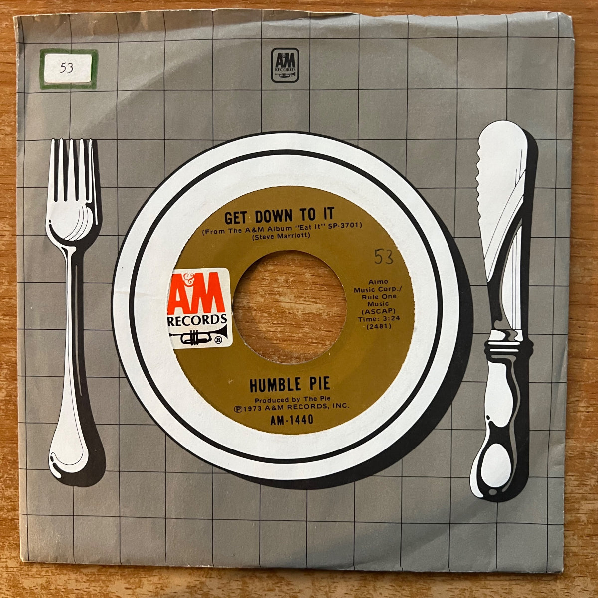 Humble Pie - Get Down To It / 1. US-Press. 1973 - (M-/VG++)