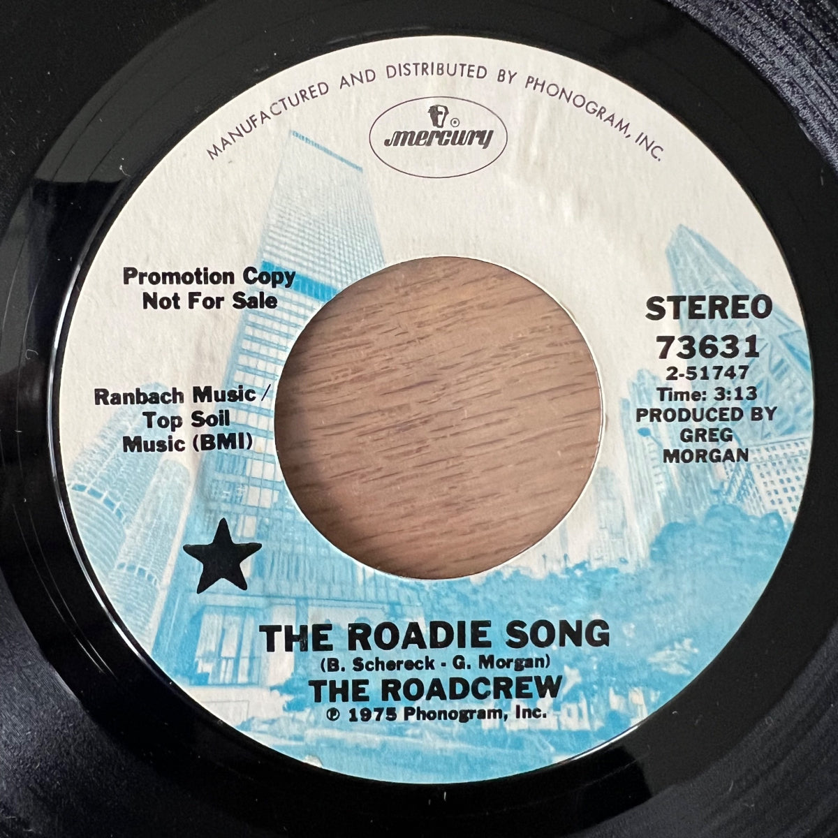 Roadcrew - The Roadie Song / US-Promo 1975 - (VG++/Neutral)