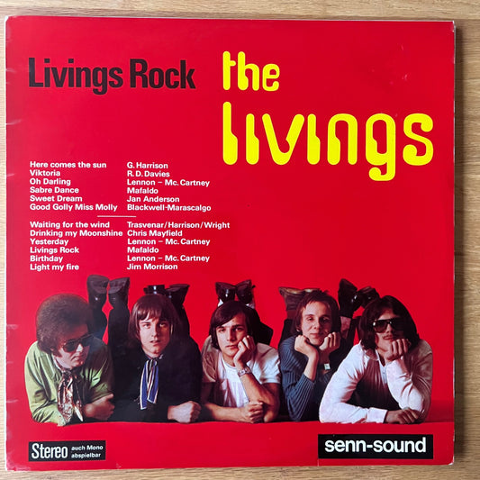 Livings - Livings Rock / 1. Swiss-Press. 1970 - (M-/VG++)