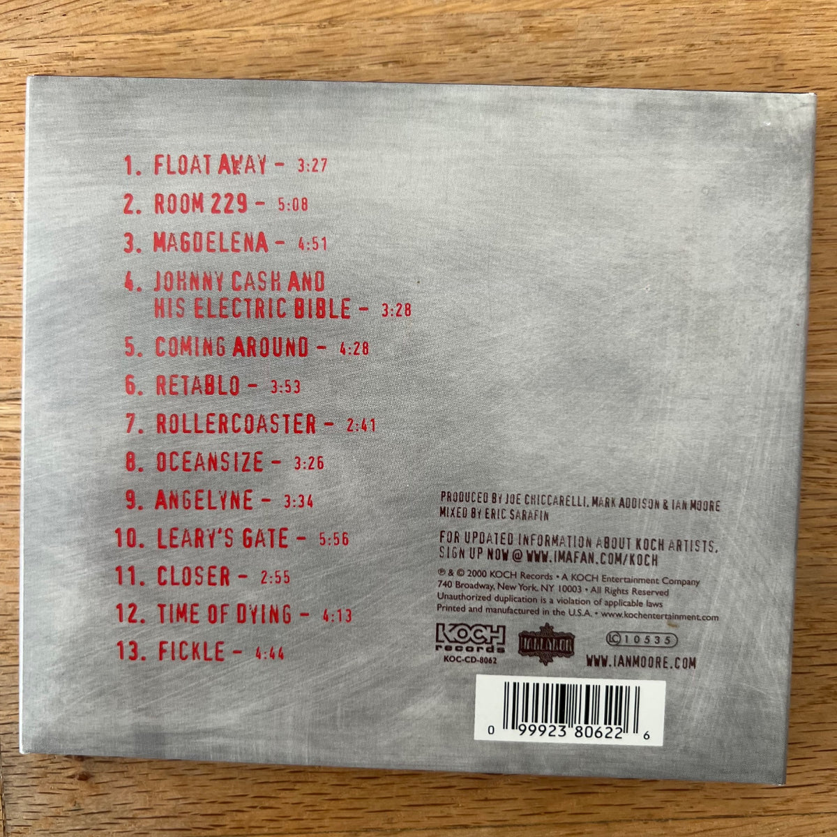 Ian Moore - And All The Colors / CD - 1. US-Press. 2000 - (M-/M-)