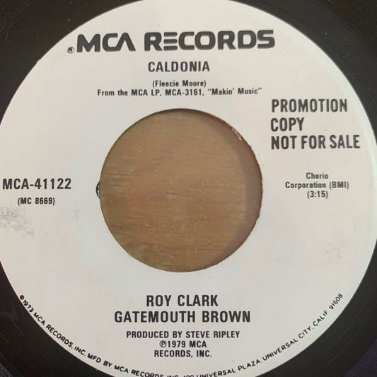 Roy Clark, Gatemouth Brown - Four O'Clock In The Morning / US Promo 1979 - (VG++/Neutral)