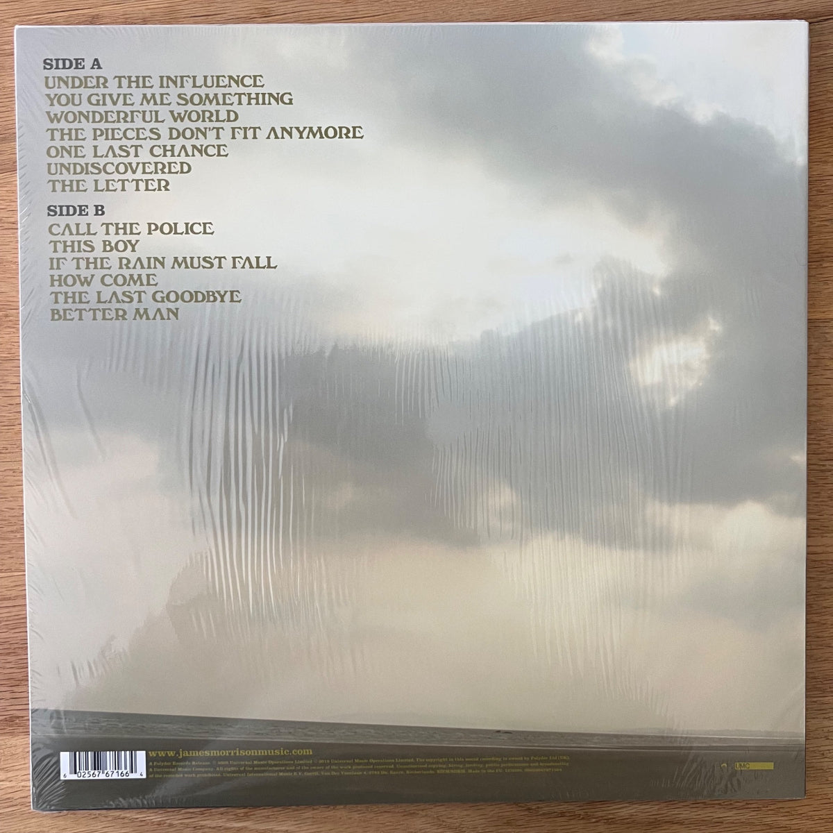 James Morrison - Undiscovered / 1. EU-Press. 2018 on Vinyl - (Mint & Sealed)