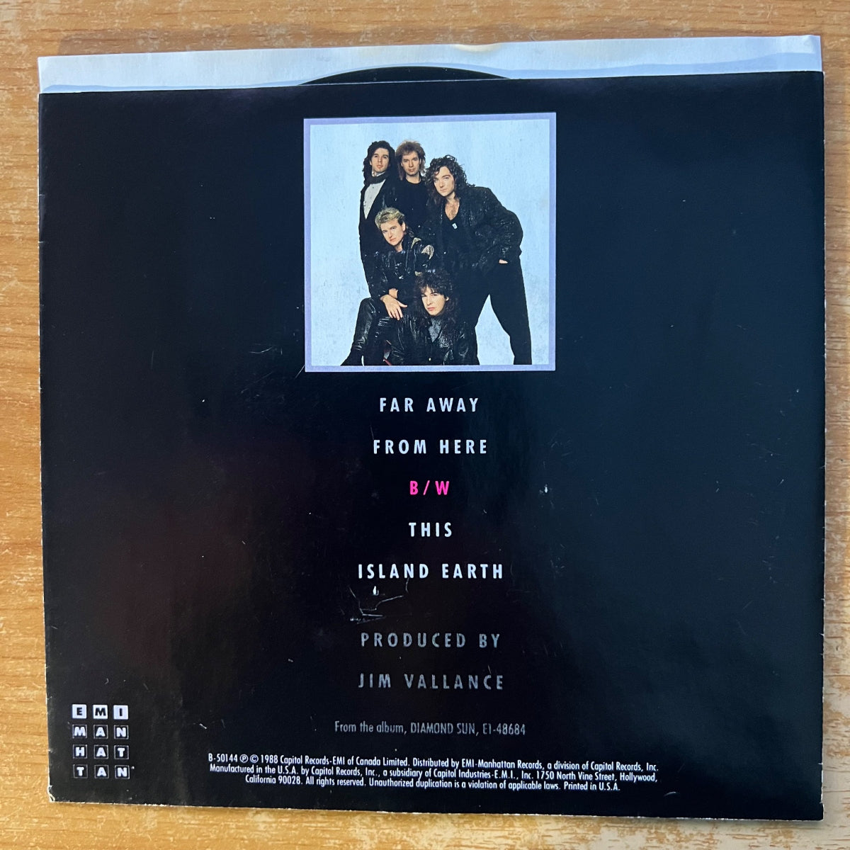 Glass Tiger - Far Away From Here / 1. US-Press. 1988 - (M-/M-)
