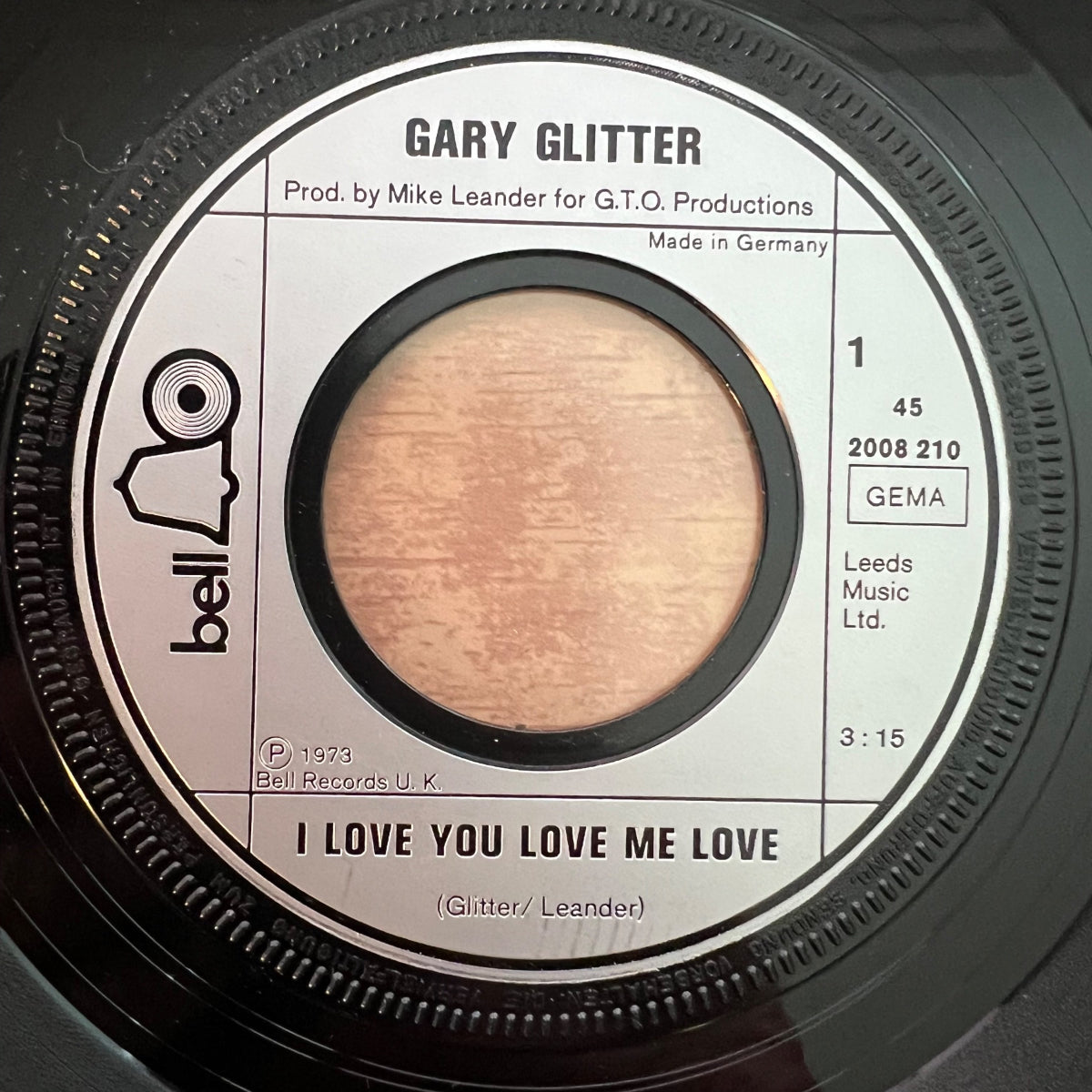 Gary Glitter - I Love You Love Me Love / 1. D-Press. 1973 - (VG++/VG++)