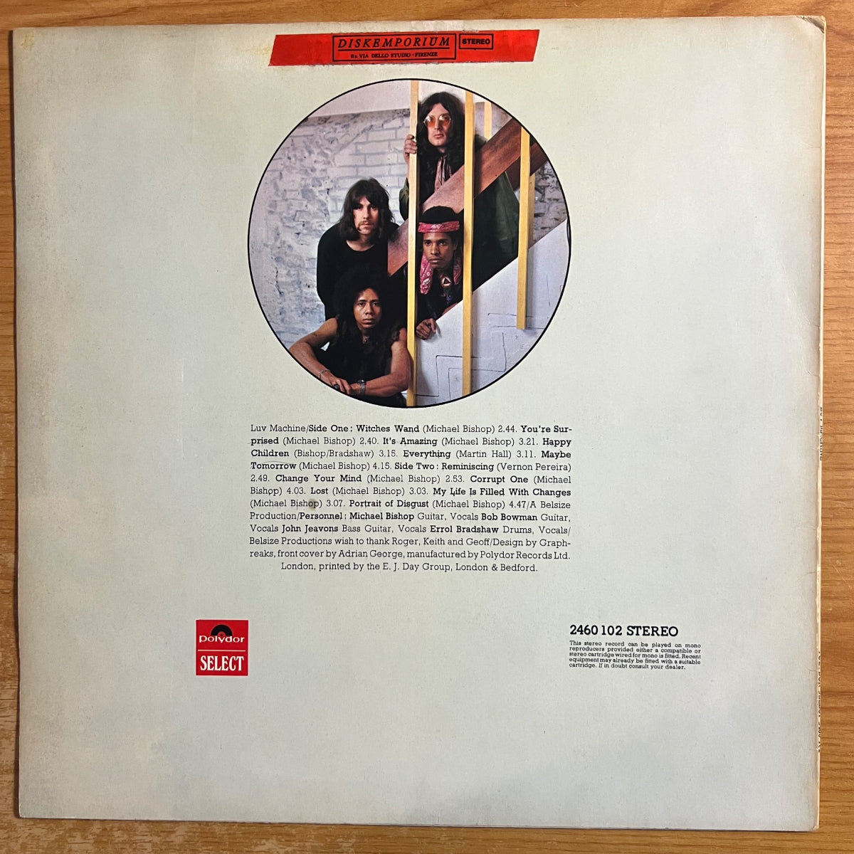 Luv Machine - Same / 1. UK-Press. 1971 - (M-/VG++)