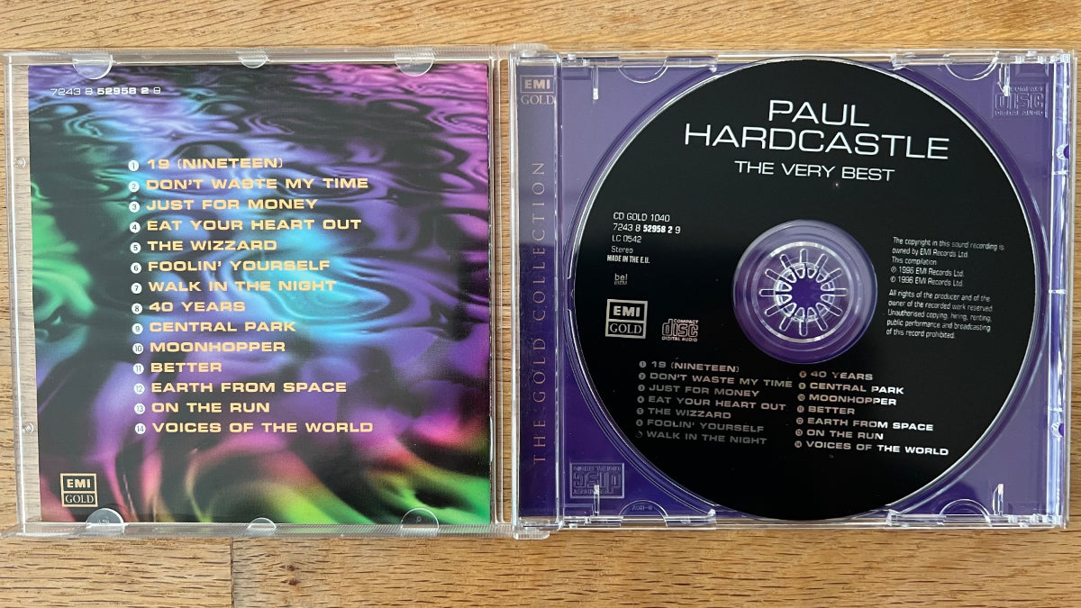 Paul Hardcastle - The Very Best / CD - 1. EU-Press. 1996 - (M-/M-)