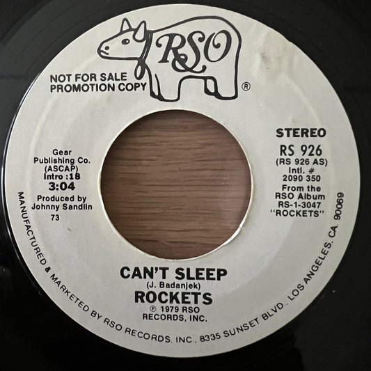 Rockets - Can't Sleep / US-Promo 1979 - (M-/Neutral)
