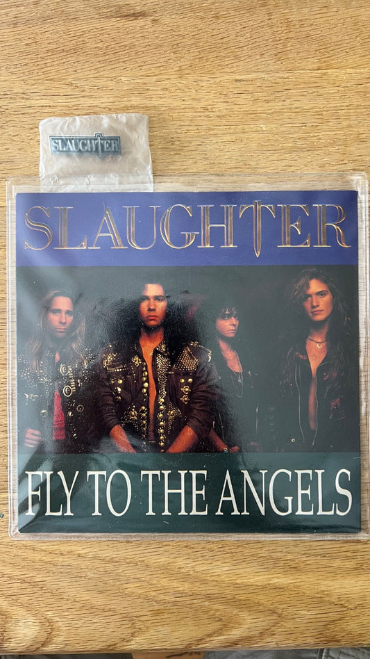 Slaughter - Fly To The Angles / 1. UK-Press. 1991 - (M-/M-)