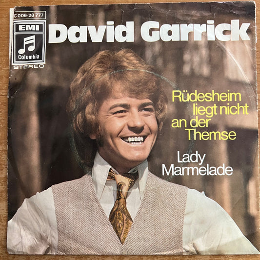 David Garrick - Rüdesheim Liegt Nicht An Der Themse / 1. D-Press. 1970 - (VG+/VG+)