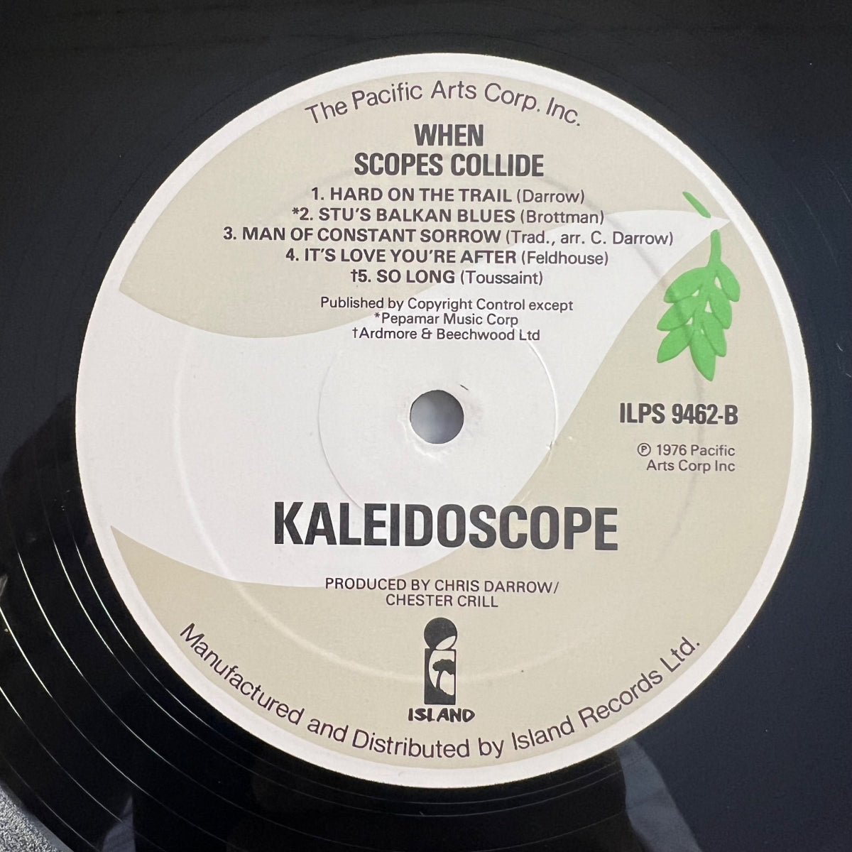 Kaleidoscope - When Scopes Collide / 1. UK-Press. 1976 - (M-/VG+)