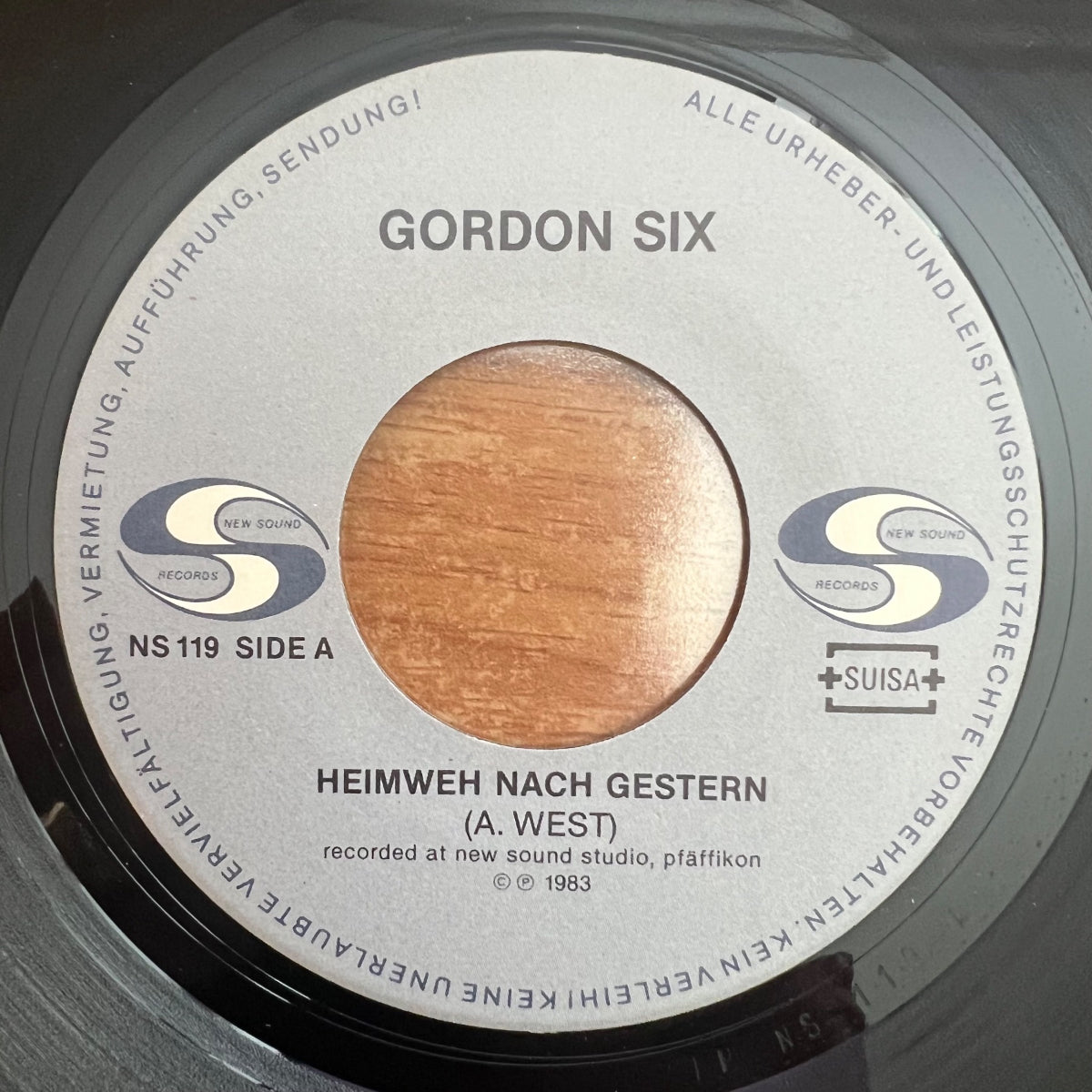 Gordon Six - Heimweh Nach Gestern / 1. Swiss-Press. 1983 - (M-/VG++)