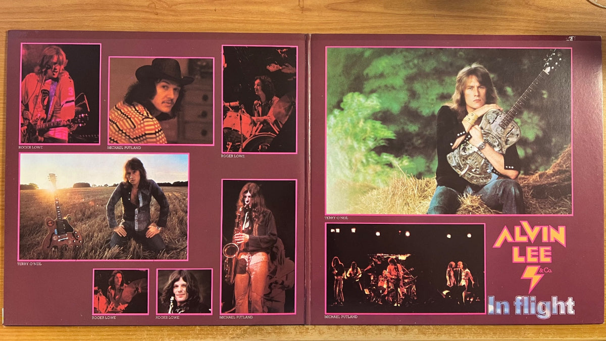 Alvin Lee - In Flight / 2 LP - 1. D-Press. 1974 - (M-/M-)