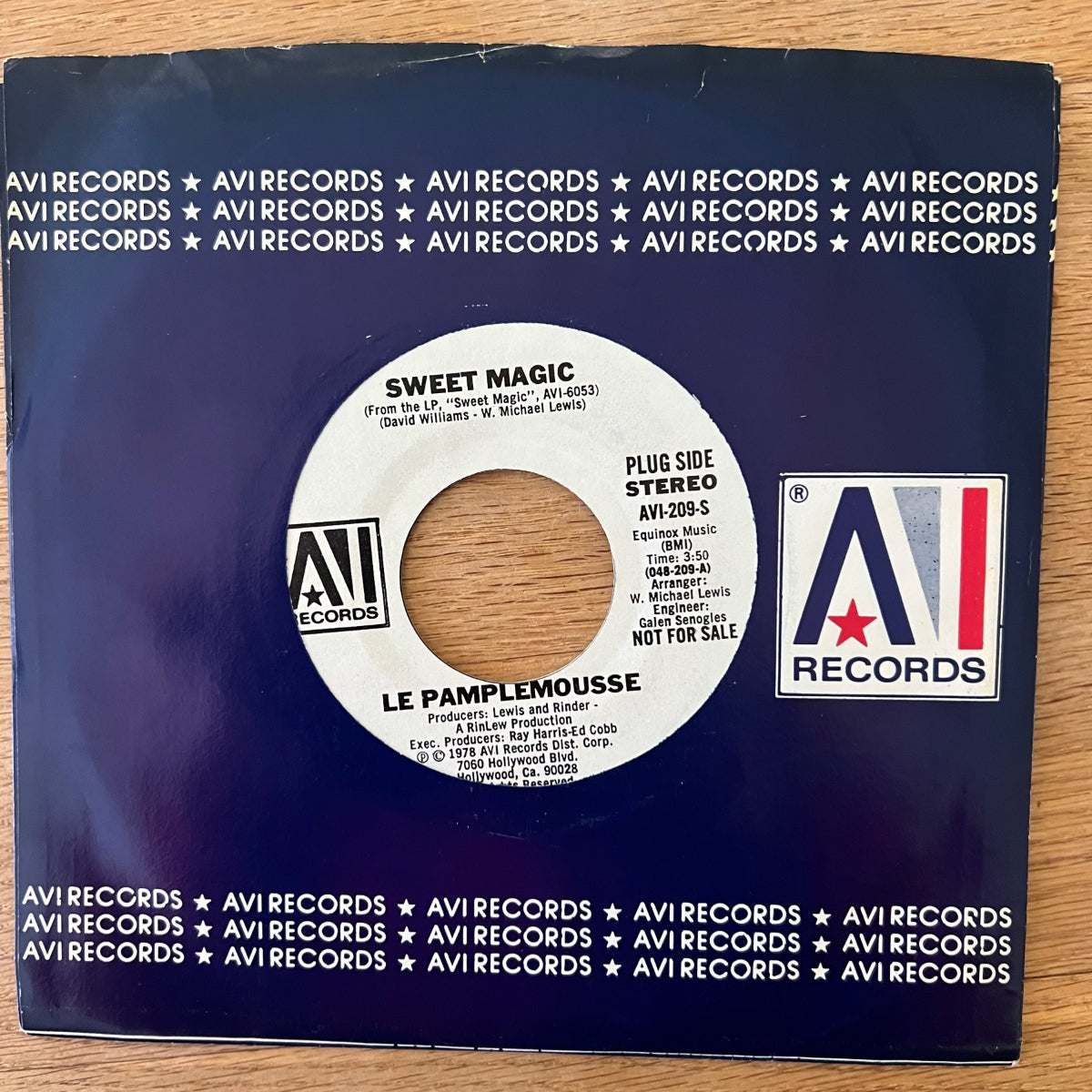 Le Pamplemousse - Sweet Magic / US-Promo 1978 - (M-/VG++)